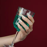 Instant Gel Manicure- Dewy Moonlight, Semi-Cured Gel Nail Wrap