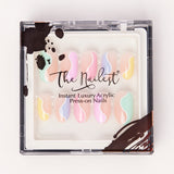 Instant Luxury Acrylic Press-On Nails- Prismatic, Short Oval