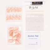 Instant Luxury Acrylic Press-On Nails- Veer, Square