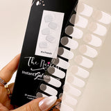 Instant Gel Manicure- It's French, Semi-Cured Gel Nail Wrap