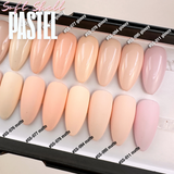 Handmade- Soft Shell Pastel Colors- Matte or Glossy- Pick One Color!