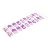 Instant Gel Manicure- Orchid Dream, Semi-Cured Gel Nail Wrap