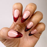 Handmade- Bloodlust French Halloween Press On Nail Set