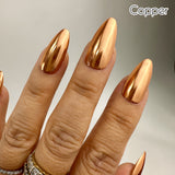 Handmade- Solid Mirror Chrome- Brown, Gold, Sliver, Copper, Champagne - Pick One Color!