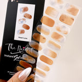 Instant Gel Manicure- Hazel Love, Semi-Cured Gel Nail Wrap