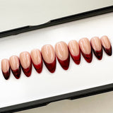 Handmade- Bloodlust French Halloween Press On Nail Set