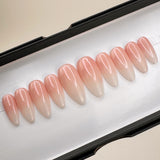 Handmade- Dreamy Acrylic Soap Ombre Press On Nail Set