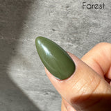 Handmade- Autumn Color Chrome Glazed Press On Nail Set- Pick One Color!