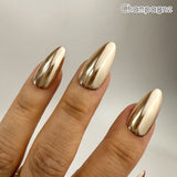 Handmade- Solid Mirror Chrome- Brown, Gold, Sliver, Copper, Champagne - Pick One Color!