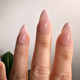 Handmade- French the American Manicure Soft French Press On Nail Set