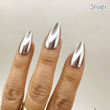 Handmade- Solid Mirror Chrome- Brown, Gold, Sliver, Copper, Champagne - Pick One Color!