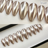 Handmade- Solid Mirror Chrome- Brown, Gold, Sliver, Copper, Champagne - Pick One Color!