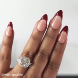 Handmade- Bloodlust French Halloween Press On Nail Set