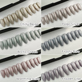 Ready To Ship Now- Icy Shimmery Cat-Eye, Almond, Size M- 6 Different Colors