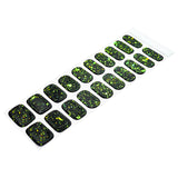 Instant Gel Manicure- Midnight Champagne, Semi-Cured Gel Nail Wrap