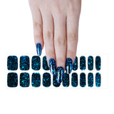 Instant Gel Manicure- Midnight Margarita, Semi-Cured Gel Nail Wrap