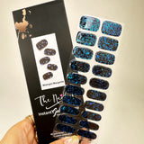 Instant Gel Manicure- Midnight Margarita, Semi-Cured Gel Nail Wrap