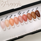 Handmade- Classic Timeless White French Tip- Pick Your Base Color!