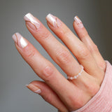 Instant Luxury Acrylic Press-On Nails- Veer, Square