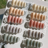 Handmade- Solid Beaming Shimmery 5 Colors Available- Glossy Or Matte
