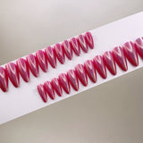 Instant Glam- Holo Mellow, Pink Fizz, Blue Lagoon, Almond Iridescent Holo Press On Nail Set