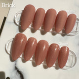 Handmade- Solid Beaming Shimmery 5 Colors Available- Glossy Or Matte
