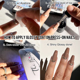 Instant Glaze Top Coat No-Wipe Clear