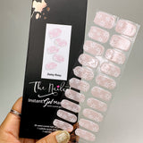 Instant Gel Manicure- Daisy Rosy, Semi-Cured Gel Nail Wrap