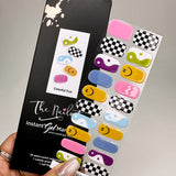 Instant Gel Manicure- Colorful Fun, Semi-Cured Gel Nail Wrap
