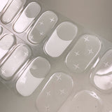 Instant Gel Manicure- Sheer Starring, Semi-Cured Gel Nail Wrap