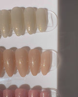 Handmade- Solid Beaming Shimmery 5 Colors Available- Glossy Or Matte