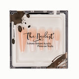 Instant Luxury Acrylic Press-On Nails- Mix N Match- C-Curve Long Coffin