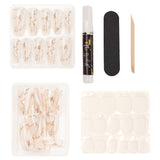Instant Luxury Acrylic Press-On Nails- Caracatta- Medium Coffin