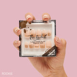 Instant Luxury Acrylic Press-On Nails- Rookie- Short Square