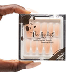 Instant Luxury Acrylic Press-On Nails- Love Me Nude- Medium Coffin