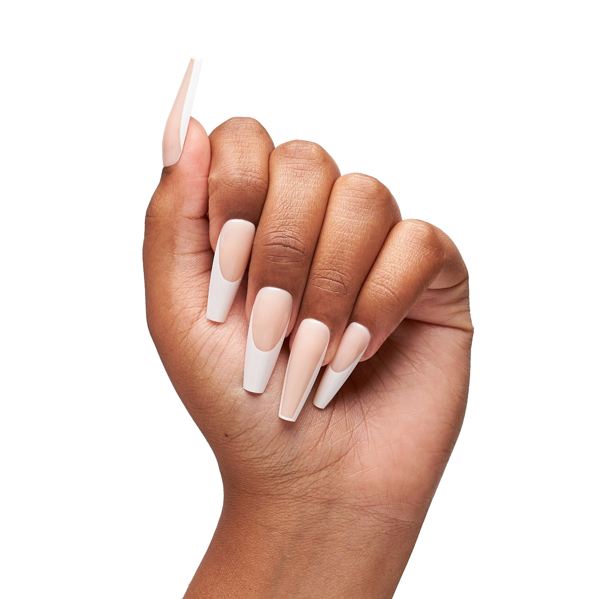 White Tip French Nails | Mix and Match Press On Nails