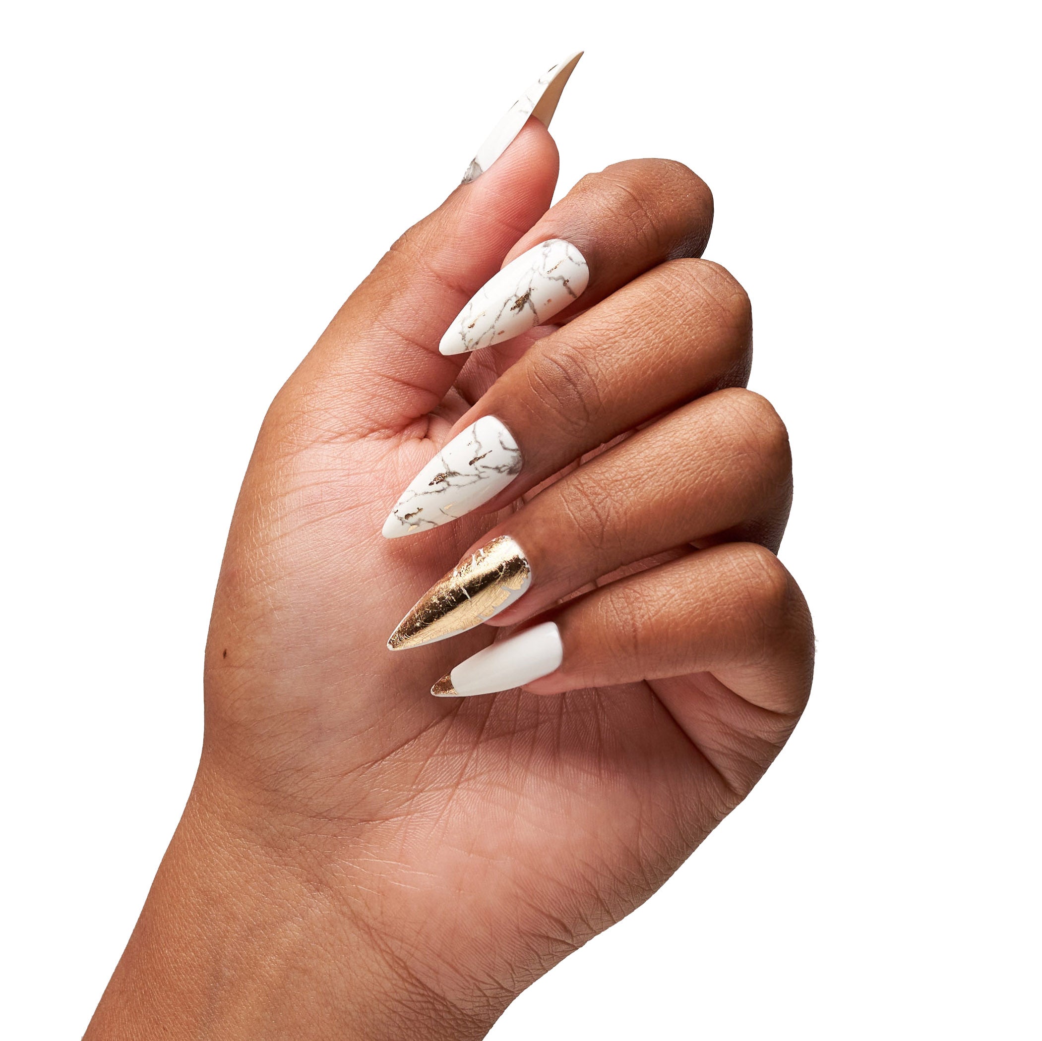 stiletto acrylic nails