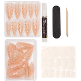 Instant Luxury Acrylic Press-On Nails- Stardust- Medium Stiletto