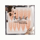 Instant Luxury Acrylic Press-On Nails- Stardust- Medium Stiletto