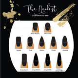 Handmade- Glossy Red Mirror Chrome Press On Nail Set