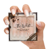 Gift Box 3 Set Combo *Holiday Sparkle* Medium Coffin Instant Luxury Acrylic Press On Nails