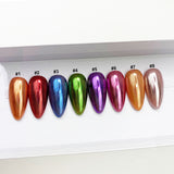 Handmade- Solid Mirror Chrome- Pick One Color!