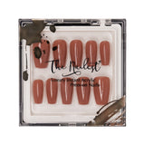 Instant Luxury Acrylic Press-On Nails- Mocha- Tapered Square