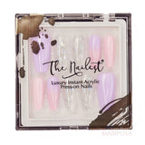 Instant Luxury Acrylic Press-On Nails- Mariposa- Medium Coffin