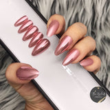 Handmade- Solid Mirror Chrome- Magenta, Jade, Lilac, Rosie- Pick One Color!