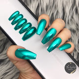 Handmade- Solid Mirror Chrome- Magenta, Jade, Lilac, Rosie- Pick One Color!