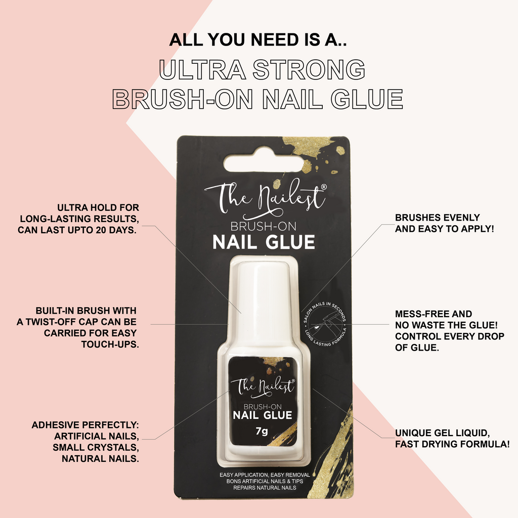 Solid Nail Gel Glue for Soft Gel Nail Tips - Clear 15ml – Makartt