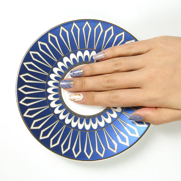 Instant Gel Manicure- Lavender Dream, Semi-Cured Gel Nail Wrap