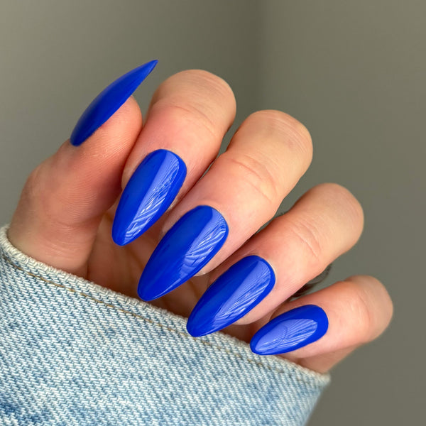 Handmade- #1 Blue Premium Quality Solid Glossy Royal Blue