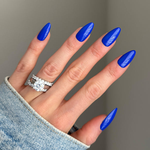 Handmade- #1 Blue Premium Quality Solid Glossy Royal Blue